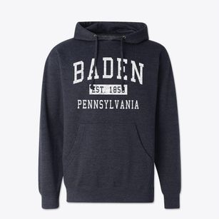 Baden Pennsylvania Classic Established Cotton Hoodie Sweatshirt