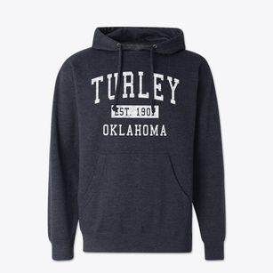 Turley Oklahoma Classic Established Cotton Hoodie Sweatshirt