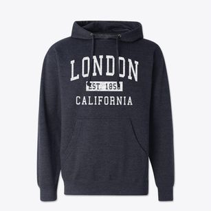 London California Classic Established Cotton Hoodie Sweatshirt
