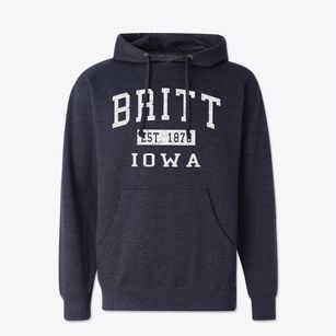 Britt Iowa Classic Established Cotton Hoodie Sweatshirt