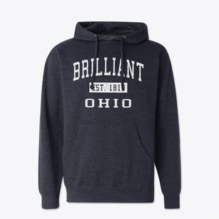 Brilliant Ohio Classic Established Cotton Hoodie Sweatshirt