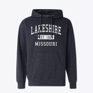Lakeshire Missouri Classic Established Cotton Hoodie Sweatshirt