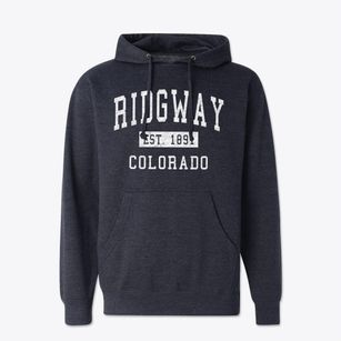 Ridgway Colorado Classic Established Cotton Hoodie Sweatshirt