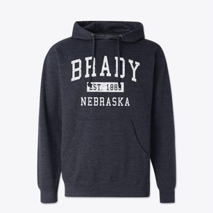 Brady Nebraska Classic Established Cotton Hoodie Sweatshirt