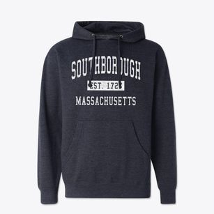 Southborough Massachusetts Classic Established Cotton Hoodie Sweatshirt