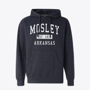 Mosley Arkansas Classic Established Cotton Hoodie Sweatshirt