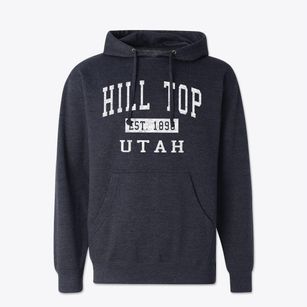 Hill Top Utah Classic Established Cotton Hoodie Sweatshirt