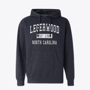 Legerwood North Carolina Classic Established Cotton Hoodie Sweatshirt