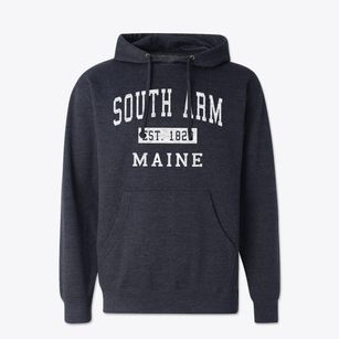 South Arm Maine Classic Established Cotton Hoodie Sweatshirt