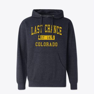 Last Chance Colorado Classic Established Cotton Hoodie Sweatshirt