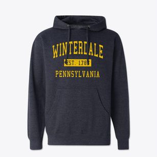 Winterdale Pennsylvania Classic Established Cotton Hoodie Sweatshirt