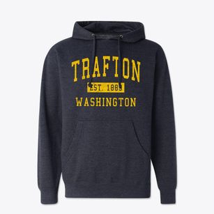 Trafton Washington Classic Established Cotton Hoodie Sweatshirt