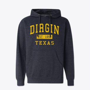 Dirgin Texas Classic Established Cotton Hoodie Sweatshirt