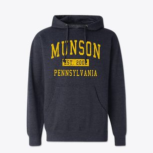 Munson Pennsylvania Classic Established Cotton Hoodie Sweatshirt