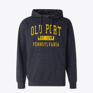 Old Port Pennsylvania Classic Established Cotton Hoodie Sweatshirt