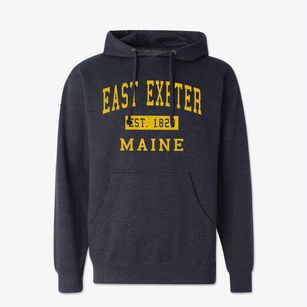 East Exeter Maine Classic Established Cotton Hoodie Sweatshirt