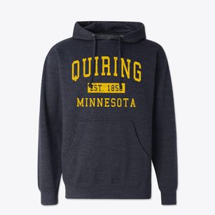 Quiring Minnesota Classic Established Cotton Hoodie Sweatshirt