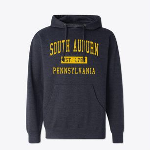 South Auburn Pennsylvania Classic Established Cotton Hoodie Sweatshirt