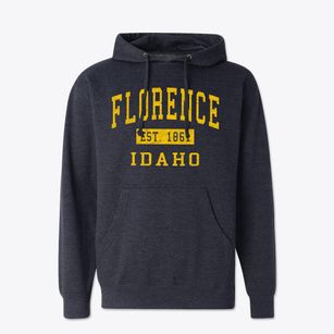 Florence Idaho Classic Established Cotton Hoodie Sweatshirt