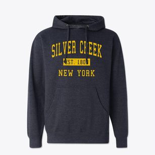 Silver Creek New York Classic Established Cotton Hoodie Sweatshirt