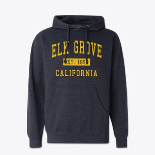 Elk Grove California Classic Established Cotton Hoodie Sweatshirt