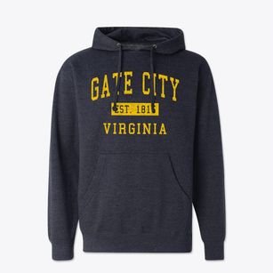 Gate City Virginia Classic Established Cotton Hoodie Sweatshirt