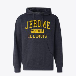 Jerome Illinois Classic Established Cotton Hoodie Sweatshirt
