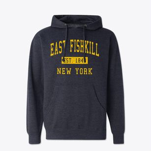 East Fishkill New York Classic Established Cotton Hoodie Sweatshirt