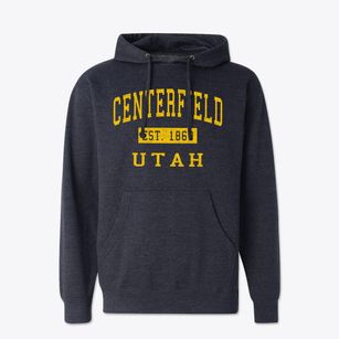 Centerfield Utah Classic Established Cotton Hoodie Sweatshirt