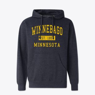 Winnebago Minnesota Classic Established Cotton Hoodie Sweatshirt