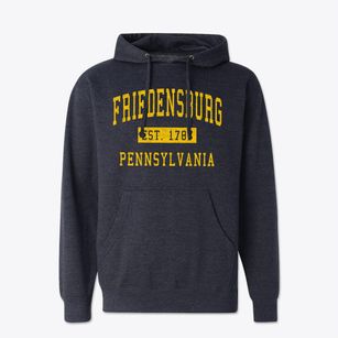 Friedensburg Pennsylvania Classic Established Cotton Hoodie Sweatshirt