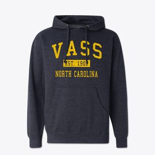 Vass North Carolina Classic Established Cotton Hoodie Sweatshirt