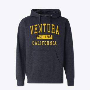 Ventura California Classic Established Cotton Hoodie Sweatshirt