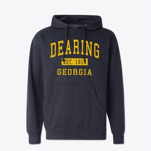 Dearing Georgia Classic Established Cotton Hoodie Sweatshirt