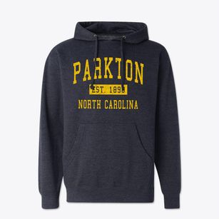 Parkton North Carolina Classic Established Cotton Hoodie Sweatshirt