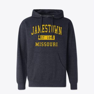 Jamestown Missouri Classic Established Cotton Hoodie Sweatshirt