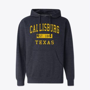 Callisburg Texas Classic Established Cotton Hoodie Sweatshirt