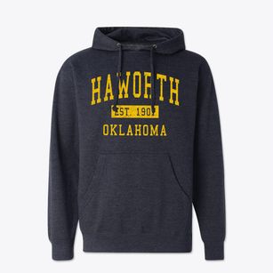 Haworth Oklahoma Classic Established Cotton Hoodie Sweatshirt