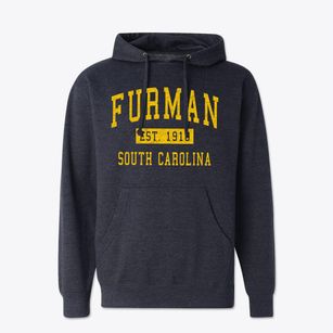 Furman South Carolina Classic Established Cotton Hoodie Sweatshirt