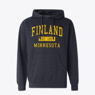 Finland Minnesota Classic Established Cotton Hoodie Sweatshirt