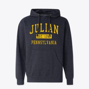 Julian Pennsylvania Classic Established Cotton Hoodie Sweatshirt