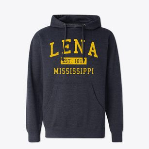 Lena Mississippi Classic Established Cotton Hoodie Sweatshirt