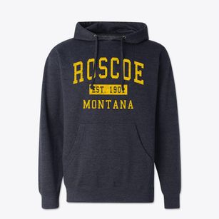 Roscoe Montana Classic Established Cotton Hoodie Sweatshirt
