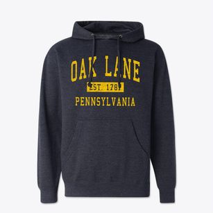 Oak Lane Pennsylvania Classic Established Cotton Hoodie Sweatshirt