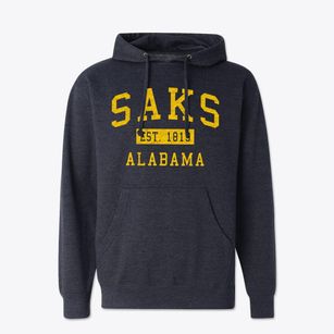 Saks Alabama Classic Established Cotton Hoodie Sweatshirt