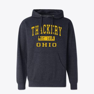 Thackery Ohio Classic Established Cotton Hoodie Sweatshirt