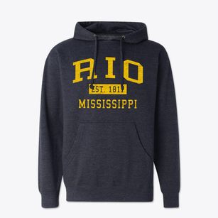 Rio Mississippi Classic Established Cotton Hoodie Sweatshirt