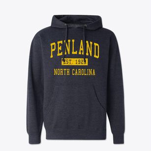 Penland North Carolina Classic Established Cotton Hoodie Sweatshirt