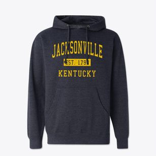 Jacksonville Kentucky Classic Established Cotton Hoodie Sweatshirt