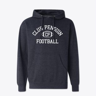 Club Penguin Classic Football Cotton Hoodie Sweatshirt